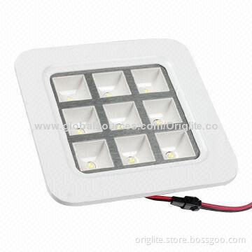 LED Grid Light, 9W/150 x 150mm/Samsung Chip/Lifud Power/PMMA Diffuser, 95m/W, CE Listed